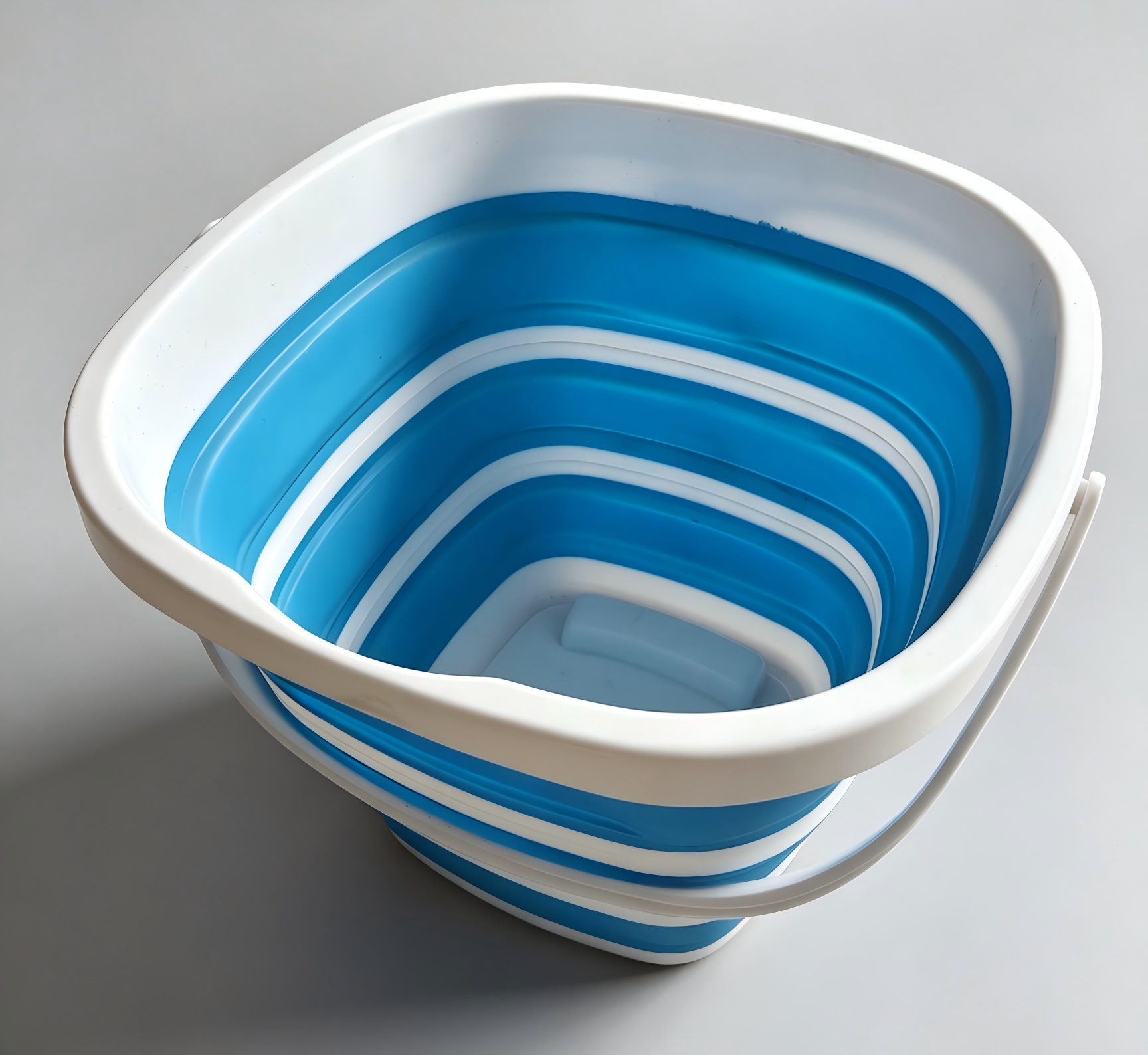 Two-Color Injection Mold for Collapsible Bucket - Double Shot Mould