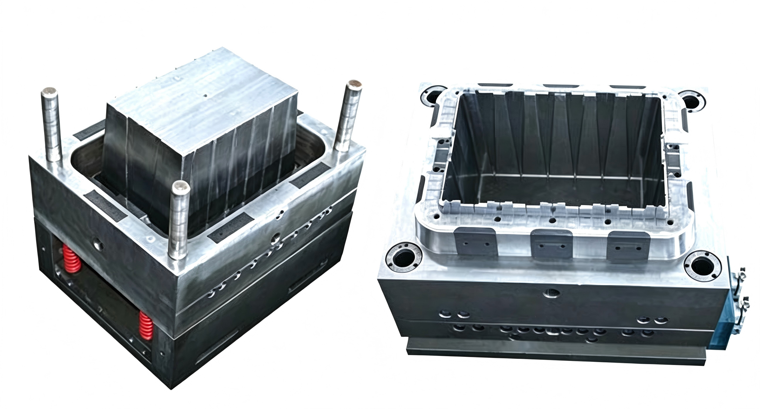 Injection Mold for Plastic Box with Lid - Secure Storage Container Mould
