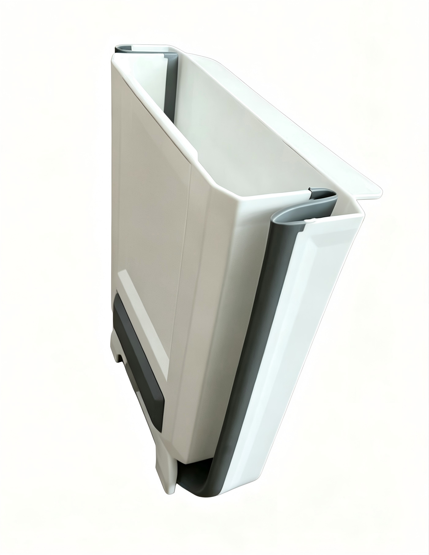Double-Color Injection Mold for Car Trash Bin - Portable Auto Waste Container Mould
