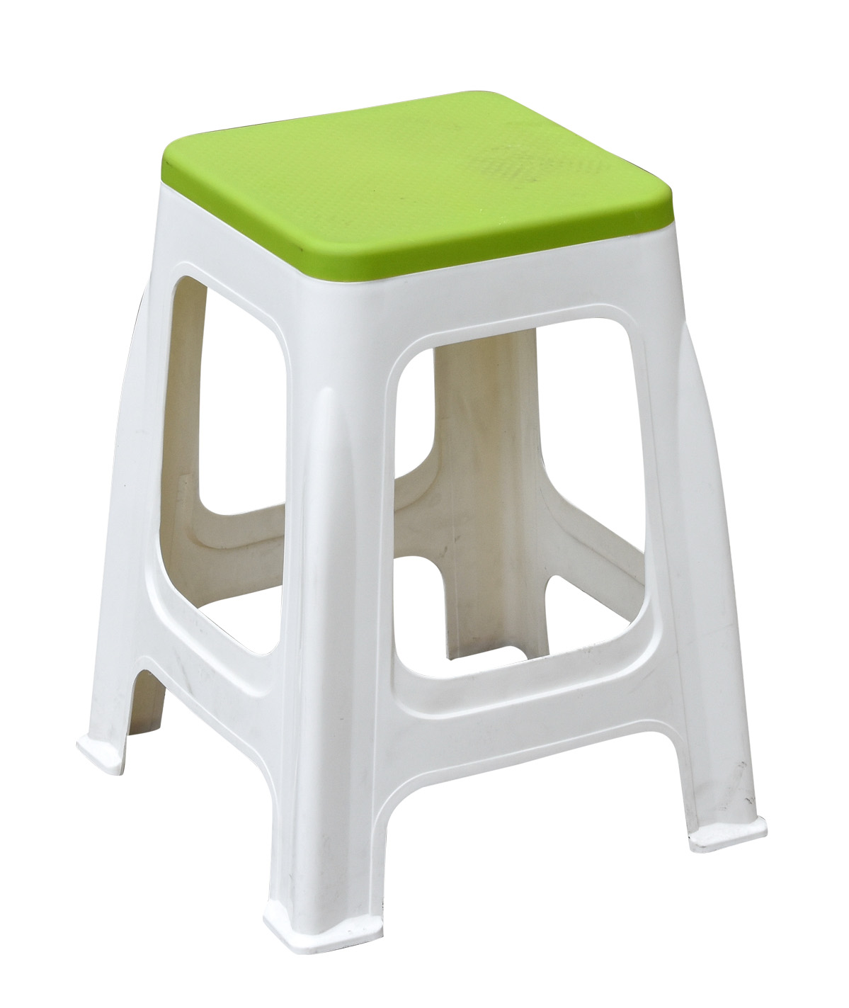 Two-Color Plastic Stool Mold - Heavy Duty Square Seat Injection Mould