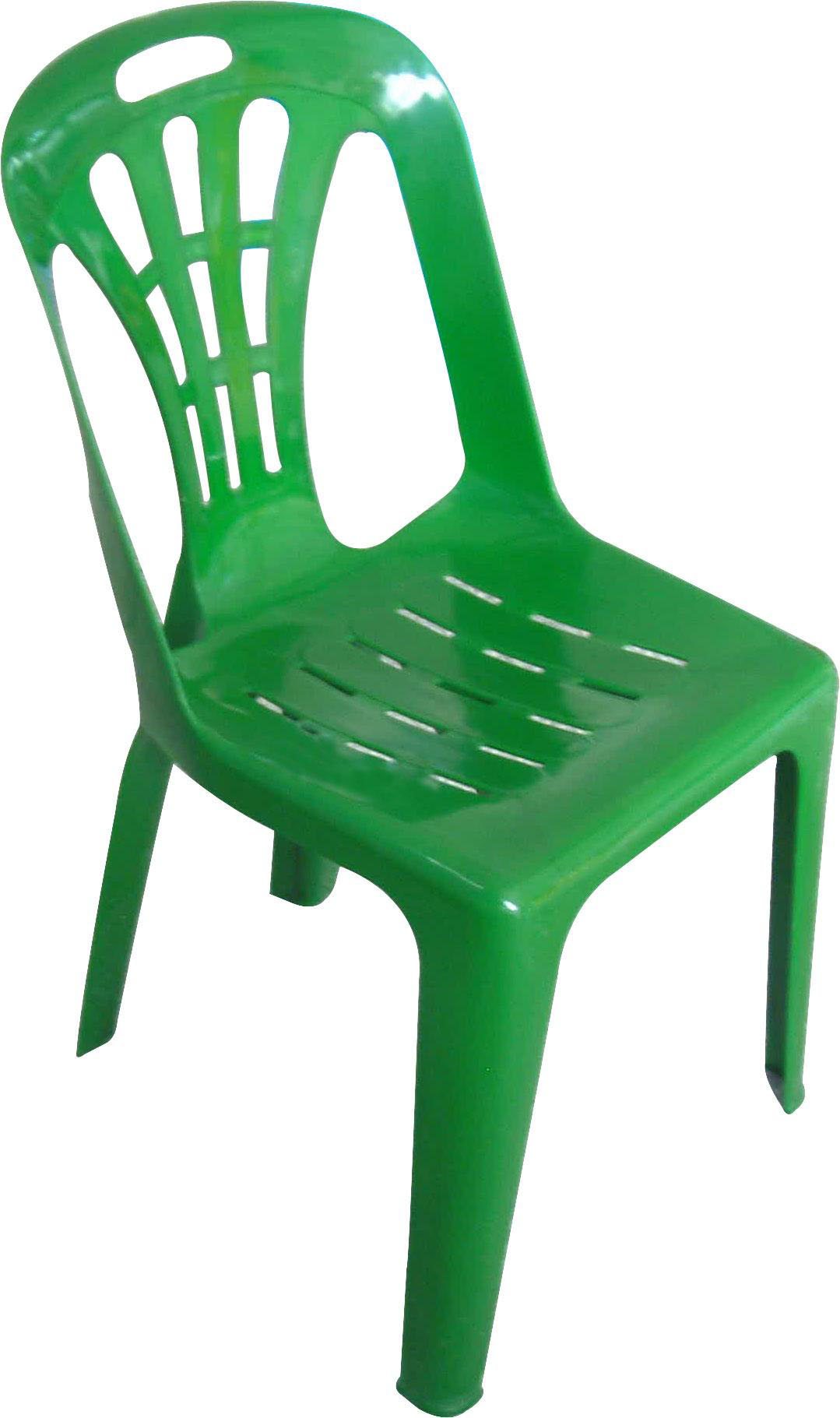 Ergonomic Backrest Plastic Chair Mold - Striped Outdoor Seat Mould