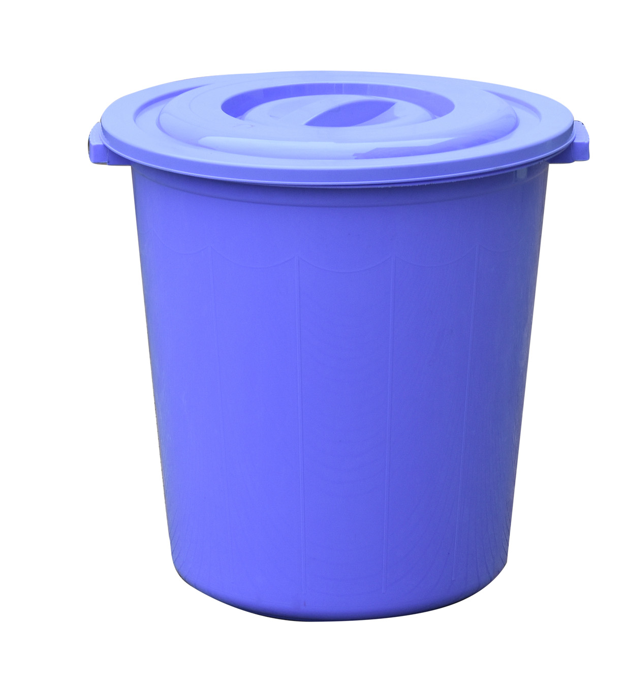 Heavy Duty Plastic Barrel Mold - Waste Bin with Convenient Lid Grip Handle Mould