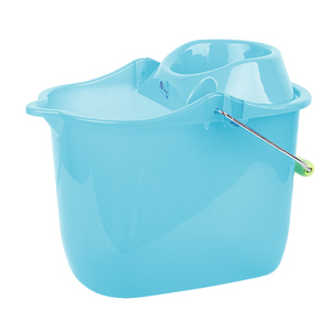 Professional Plastic Mop Bucket Mold with Wringer - Household Cleaning Tool Injection Mould