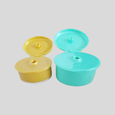 Blow Molding Mould For Flip-Top Plastic Lids Such As Toiletries, Shampoo, Toothpaste, Etc.-Production Samples