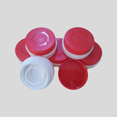 Knob Type Edible Oil Conventional Plastic Lid Blow Mould-Production Sample