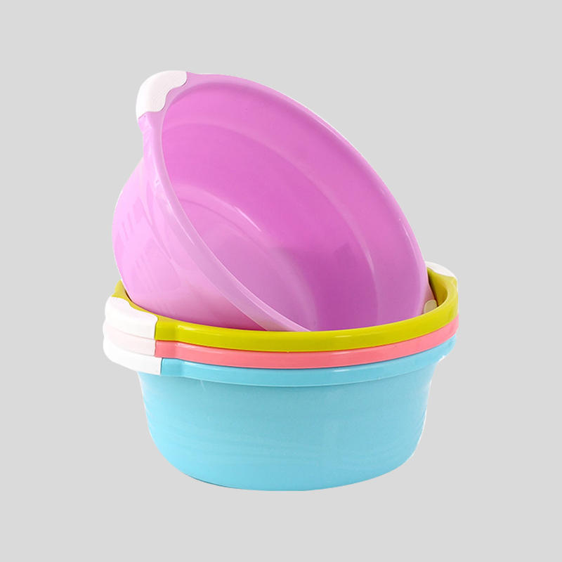 Solid Color Plastic Binaural Non-Slip Plastic Washbasin Mould-Production Sample