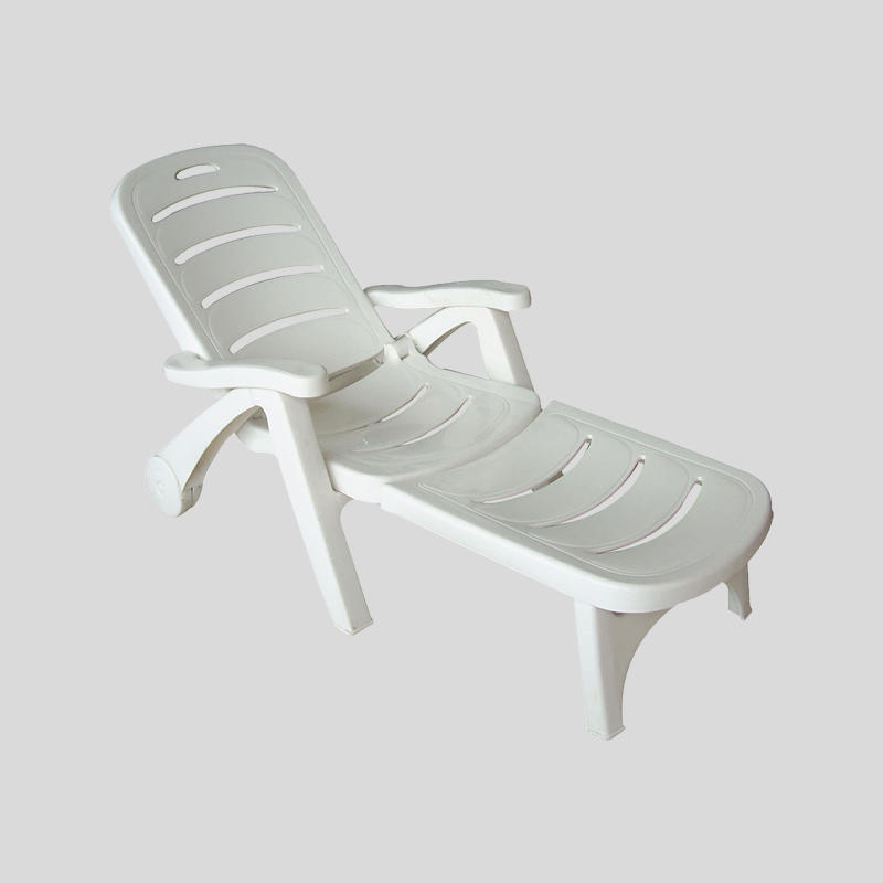 Beach Leisure Outdoor Plastic Folding Swimming Pool Deck Chair Mould-Production Sample