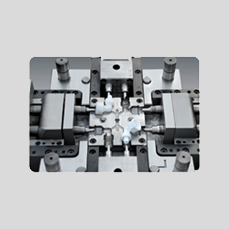 A plastic pipe fittings is made by an injection molding process